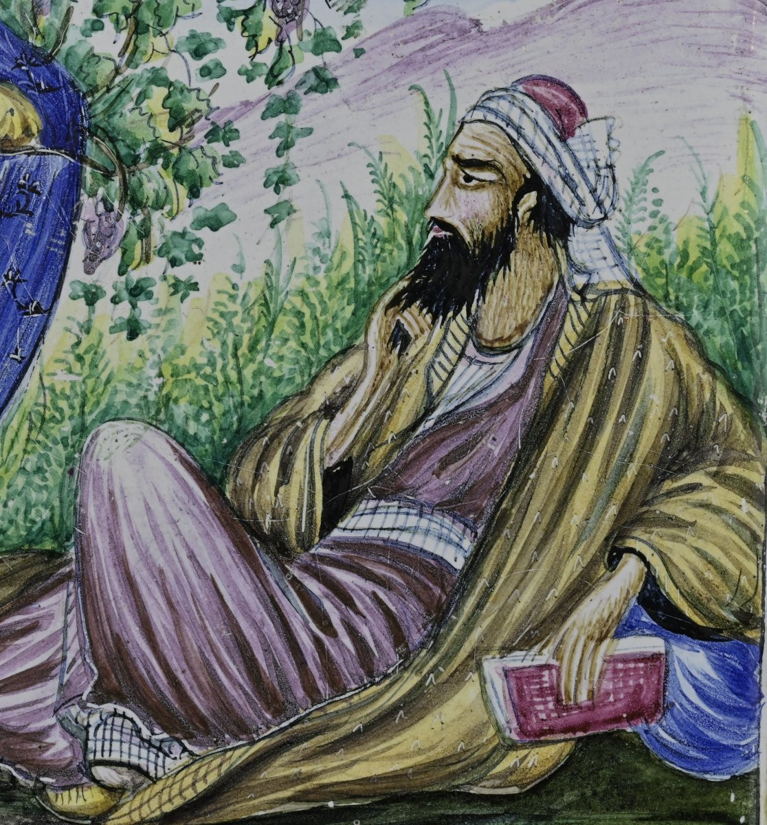 Scatola Portasigarette in Argento con Smalti - Turchia fine XIX Secolo-photo-3